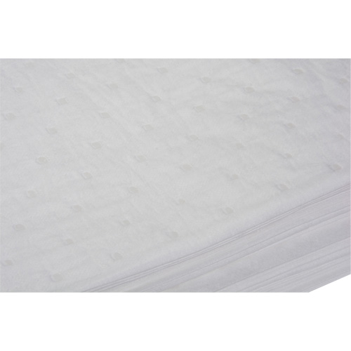 Bonded Sorbent Pad, Oil Only, 15" x 19", 12 gal. Absorbancy Cintas