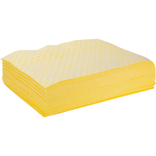 Bonded Sorbent Pads, Hazmat, 15" x 19", 10 gal. Absorbancy Cintas