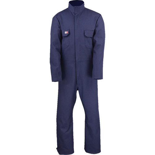 Westex UltraSoft&reg; Welder's Coverall - Regular, Size Small, Navy Blue Cintas