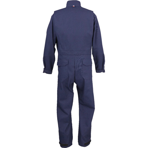 Westex UltraSoft&reg; Welder's Coverall - Regular, Size Small, Navy Blue Cintas