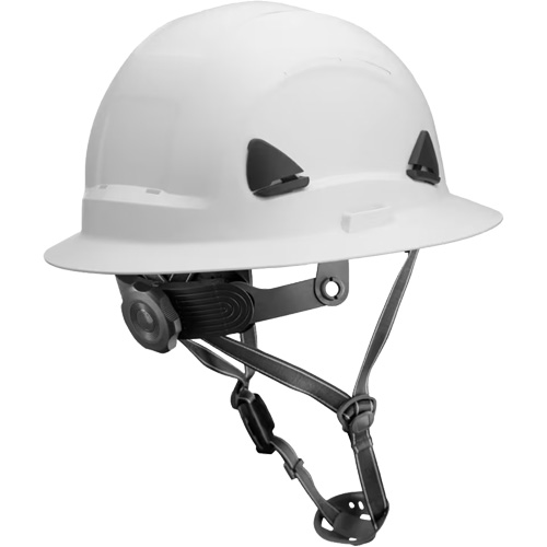 Fibre Metal Climbing Style Helmet with Full Brim, Meets CSA Type 2, Ratchet Suspension, Non-Vented Cintas