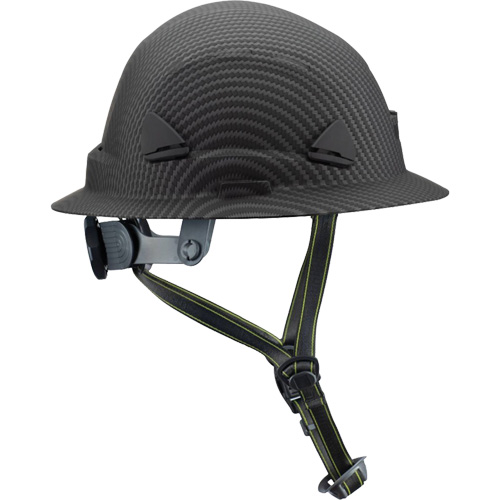 Fibre Metal Climbing Style Helmet with Full Brim, Meets CSA Type 2, Ratchet Suspension, Non-Vented Cintas