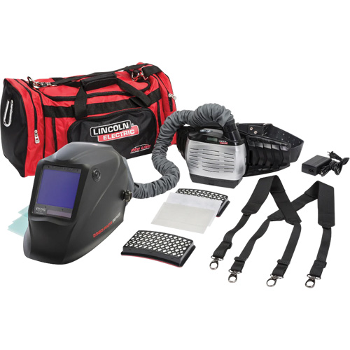 APR motoris&eacute; auto-assombrissant VIKING 3350 XG avec batterie &eacute;tendue, Masque de soudage, Pile Lithium-ion Cintas