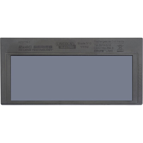VIKING 2x4C&reg; Series Auto Darkening Lens with Fixed Shade 10 Cintas