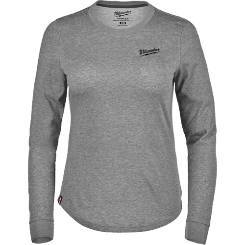 T-shirt hybride &agrave; manches longues FREEFLEX, Femmes, T-petit, Gris Cintas
