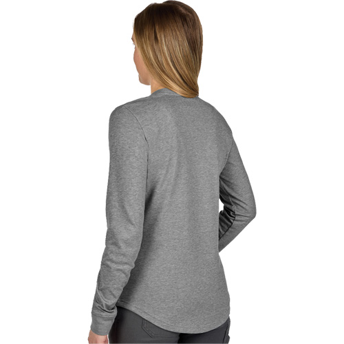 T-shirt hybride &agrave; manches longues FREEFLEX, Femmes, T-petit, Gris Cintas