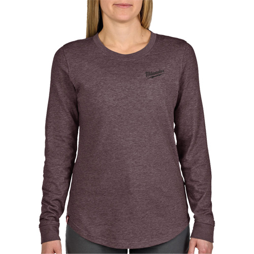 T-shirt hybride &agrave; manches longues FREEFLEX, Femmes, T-petit, Mauve Cintas