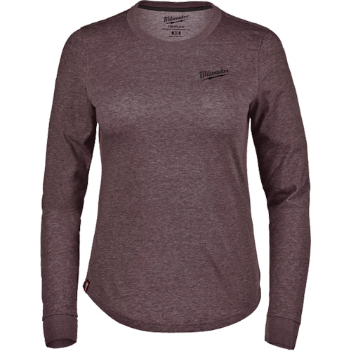 T-shirt hybride &agrave; manches longues FREEFLEX, Femmes, T-petit, Mauve Cintas