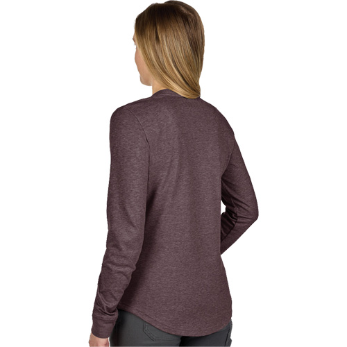 T-shirt hybride &agrave; manches longues FREEFLEX, Femmes, T-petit, Mauve Cintas