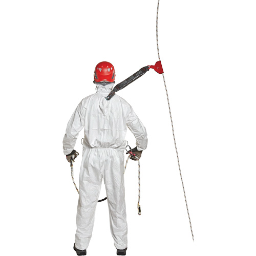 Harness-Compatible Disposable Coverall, Small, White, Tyvek&reg; 500 Cintas