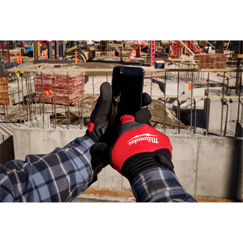 Gants de travail antivibration, Taille Petit, Paume Synth&eacute;tique Cintas