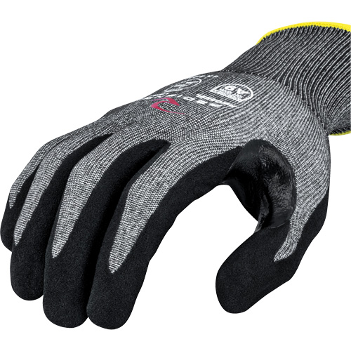 Gants enduits r&eacute;sistants &agrave; la coupe RWG589, Taille T-petit, Calibre 18, Rev&ecirc;tement Mousse de nitrile, Enveloppe en PEHP, ASTM ANSI niveau A9/EN 388 niveau F Cintas