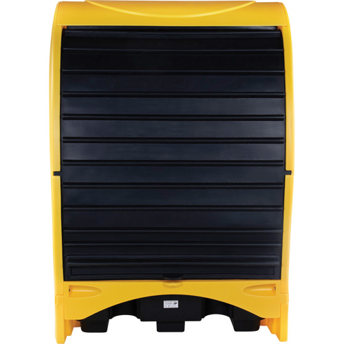 2-Drum Hard Cover Spill Pallet, 43.11" L x 61.61" W x 83.07" H, 1433 lbs. Load Capacity Cintas