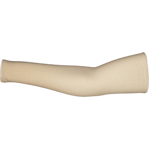 Manchette de protection pour des t&acirc;ches &agrave; faible risque PKCW KnitActiv –  emballage pour machines distributrices, 18", Coton, Beige Cintas