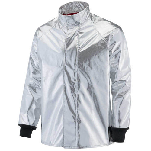 Heat Reflective Coat, 2X-Large, Aluminized PBI Kevlar&reg; Cintas