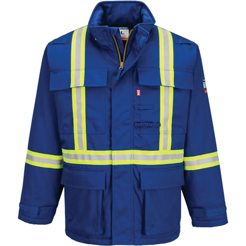 Parka dhiver isol&eacute;e 88/12 Bizflame, Bleu, Moyen (grande taille) Cintas