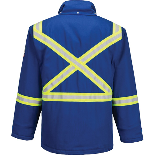 Parka dhiver isol&eacute;e 88/12 Bizflame, Bleu, Moyen (grande taille) Cintas