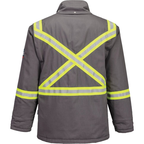Bizflame&reg; 88/12 Insulated Winter Parka, Grey, Medium (Tall) Cintas
