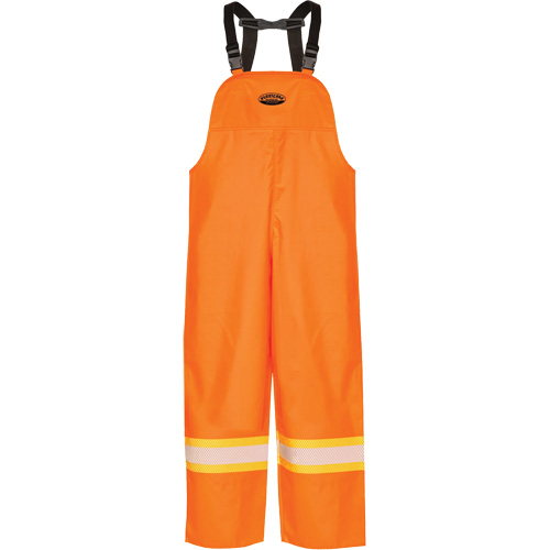 R805 Hurricane Bib Pants, Small, High Visibility Orange Cintas