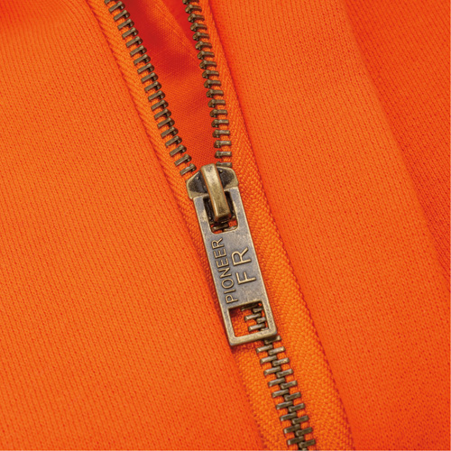Heavyweight Safety Hoodie, Women's, X-Small, High Visibility Orange Cintas