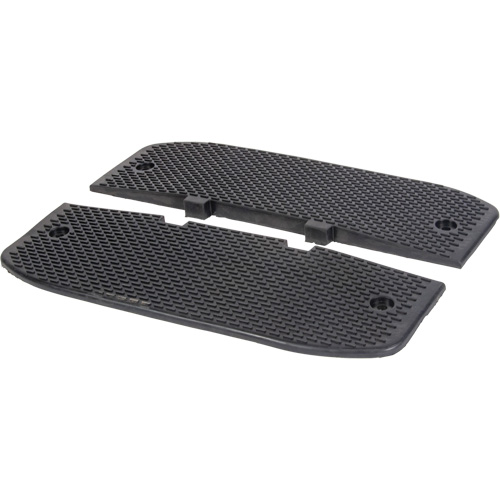 Speed Hump End Caps, Rubber, 3' L x 20" W x 2" H Cintas