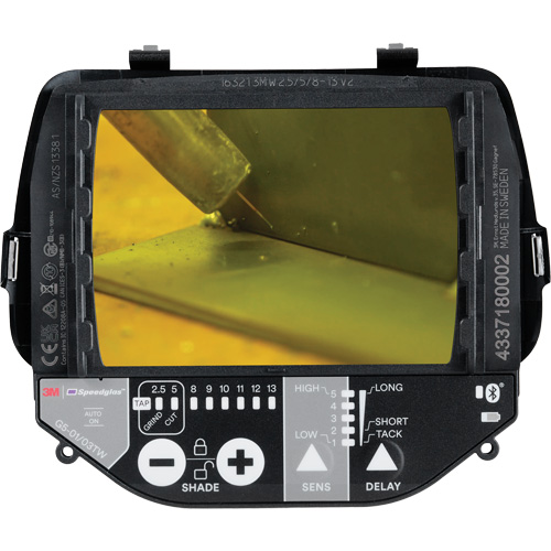 Speedglas G5 Auto-Darkening Filter for Tack Welding, 2-4/5" W x 4-1/4" H Viewing Area, For Use With G5-01 and G5-03 helmets Cintas