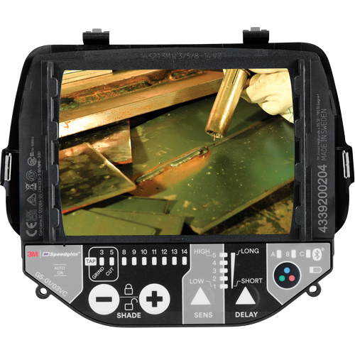 Speedglas G5 Auto-Darkening Variable Colour Filter, 2-4/5" W x 4-1/4" H Viewing Area, For Use With G5-01 and G5-03 helmets Cintas