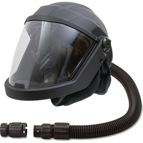 Masque respiratoire &agrave; adduction d'air et casque avec refroidisseur DEFENDER, Universel, Pi&egrave;ce faciale Cintas