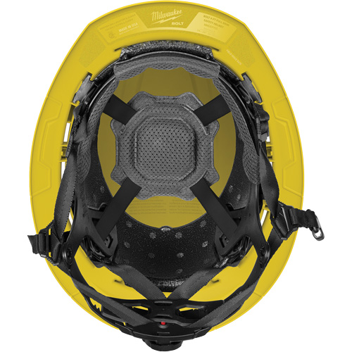 BOLT Full Brim Safety Helmet, Meets CSA Type 2, Ratchet Suspension, Non-Vented Cintas
