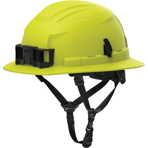 BOLT Full Brim Safety Helmet, Meets CSA Type 2, Ratchet Suspension, Non-Vented Cintas