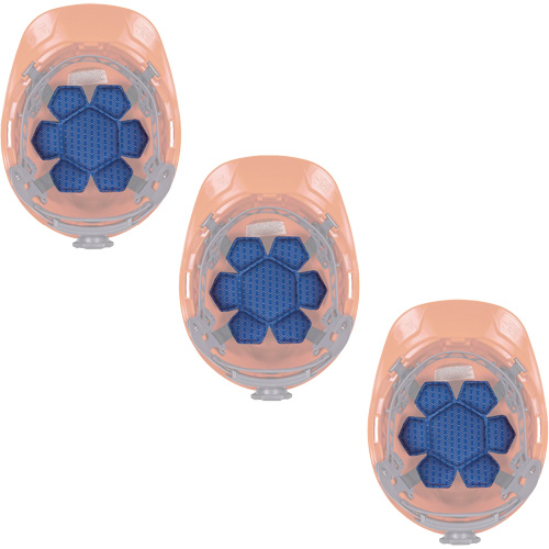 Coussin sup&eacute;rieur de refroidissement pour casque de s&eacute;curit&eacute; Chill-Its 6612 &agrave; &eacute;vacuation de lhumidit&eacute; Cintas