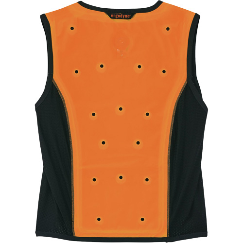 Veste de refroidissement &eacute;vaporatif Chill-Its 6685 avec fermeture &agrave; glissi&egrave;re, 4T-Grand, Orange Cintas