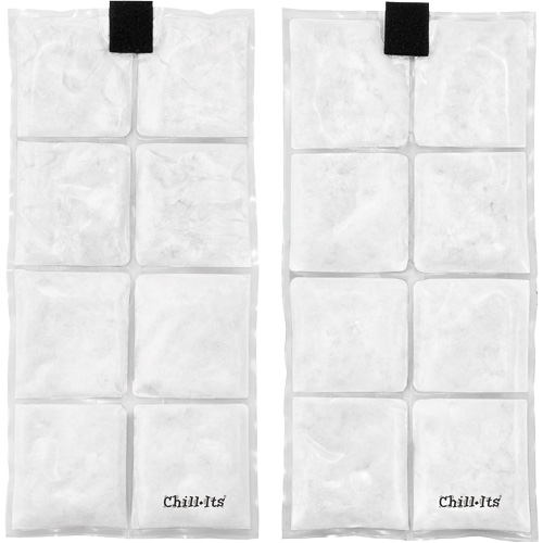 Veste de refroidissement &agrave; changement de phase l&eacute;g&egrave;re avec sachets de recharge Chill-Its 6260, 2T-grand/3T-grand, Orange Cintas