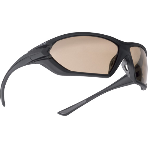 Lunettes de soleil de protection balistique Assault, Lentille Brun, Antibu&eacute;e/Anti-&eacute;gratignures, ANSI Z87+ Cintas