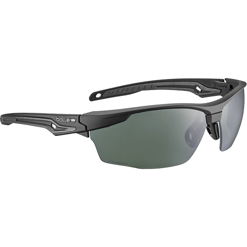 Tryon BSSI Ballistic Safety Glasses, Grey Lens, Anti-Fog/Anti-Scratch/Polarized, ANSI Z87+ Cintas