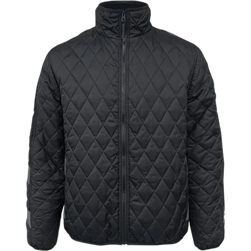 Manteau pour cong&eacute;lateur Thermolite 405BK, Hommes, 3T-Grand, Noir Cintas