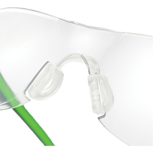 Lunettes de s&eacute;curit&eacute; gris/vert Adapt Lite, Lentille Transparent, Antibu&eacute;e/Anti-&eacute;gratignures, ANSI Z87+/R&eacute;pond ou surpasse la norme CSA Z94.3 Cintas