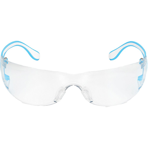 Lunettes de s&eacute;curit&eacute; bleu/blanc Adapt Lite, Lentille Transparent, Antibu&eacute;e/Anti-&eacute;gratignures, ANSI Z87+/R&eacute;pond ou surpasse la norme CSA Z94.3 Cintas