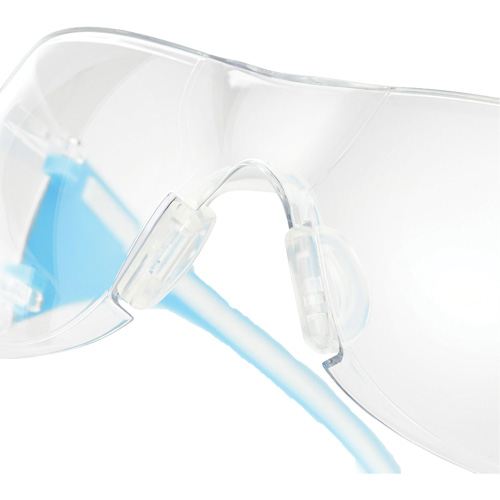 Lunettes de s&eacute;curit&eacute; bleu/blanc Adapt Lite, Lentille Transparent, Antibu&eacute;e/Anti-&eacute;gratignures, ANSI Z87+/R&eacute;pond ou surpasse la norme CSA Z94.3 Cintas
