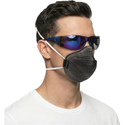 Lunettes de s&eacute;curit&eacute; Adapt Lite, Lentille Miroir bleu, Antibu&eacute;e/Anti-&eacute;gratignures, ANSI Z87+/R&eacute;pond ou surpasse la norme CSA Z94.3 Cintas
