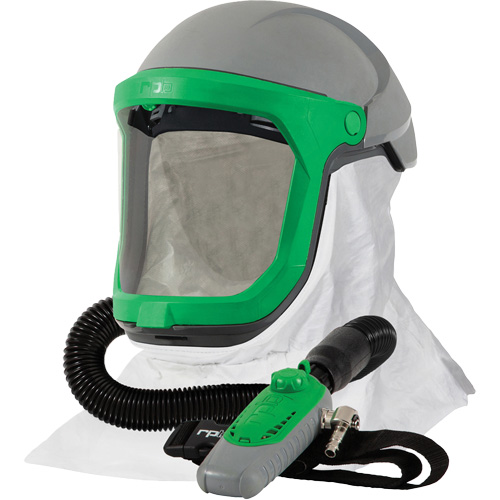 Respirateur Z-Link avec cape &agrave; l'&eacute;paule Tychem 4000 & C40, Respirateur &agrave; masque/Masque de soudage Cintas