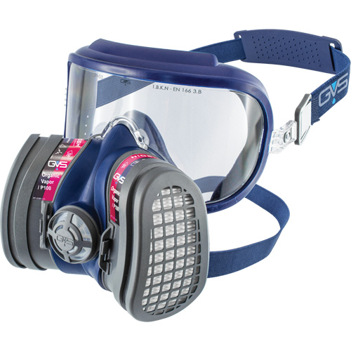 Elipse Integra&reg; Low Profile OV-P100 NIOSH Respirator with Replacement Filters, Elastomer/Thermoplastic, Medium/Large Cintas