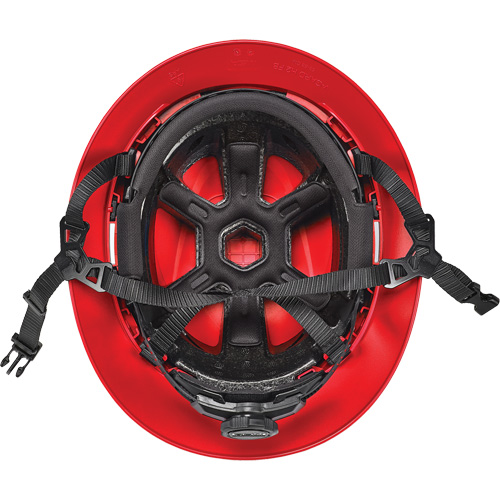 V-Gard H2&reg; Full Brim Safety Helmet, Ratchet Suspension, Non-Vented Cintas
