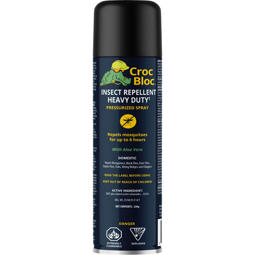 Insectifuge puissant, DEET &agrave; 30 %, Vaporisateur, 220 g Cintas