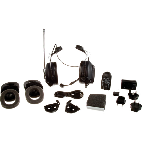 PELTOR WS LiteCom Plus Headset, Cap Mount Style Cintas