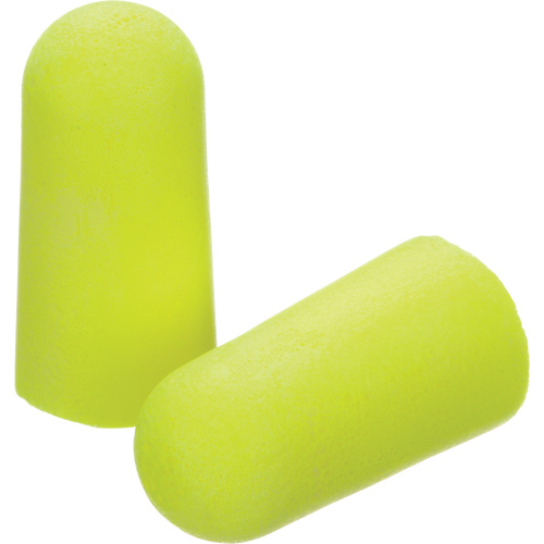Bouchons d'oreilles n&eacute;on jaune E-A-Rsoft, Vrac - Sac en poly Cintas