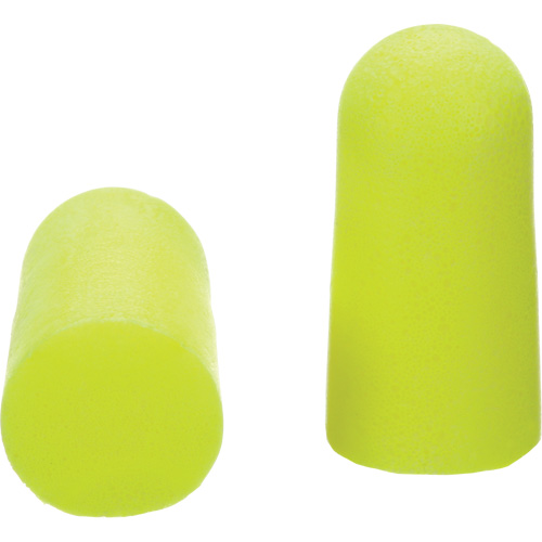Bouchons d'oreilles n&eacute;on jaune E-A-Rsoft, Vrac - Sac en poly Cintas