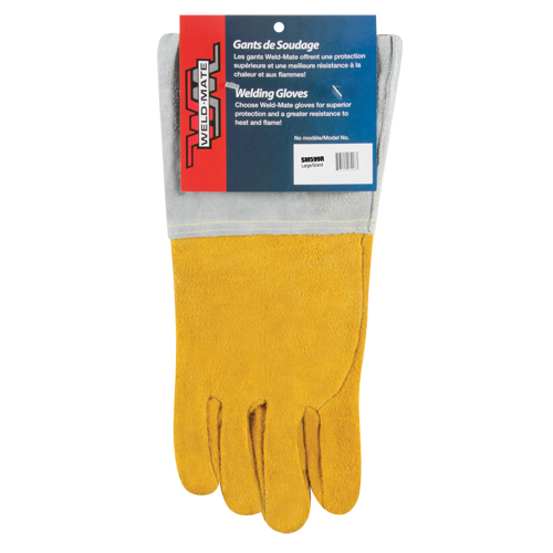Superior Fit TIG Welding Gloves, Split Deerskin, Size Large Cintas