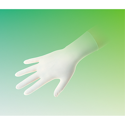 Gants QRP Qualatrile XC pour salle blanche, Moyen, Nitrile, 5 mils, Sans poudre, Blanc Cintas