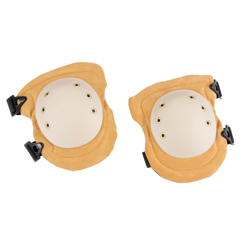 Genouill&egrave;res de soudeur ALLEGRO INDUSTRIES, Style Boucles et crochets, Prot&egrave;ge-genoux Cuir, Tampons Mousse Cintas